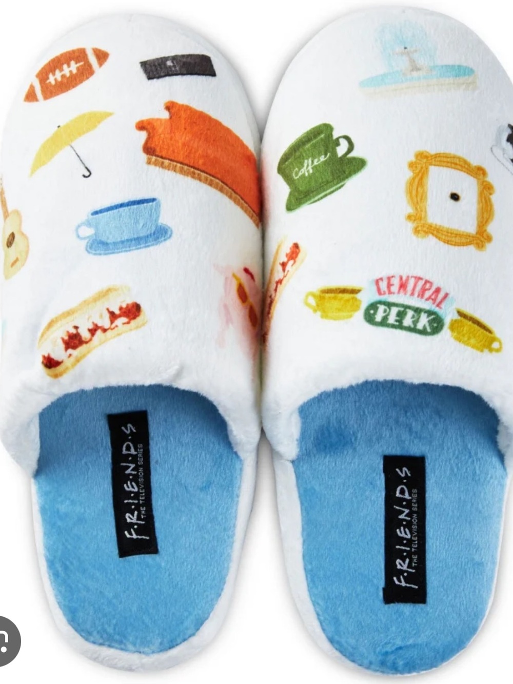 Hallmark friends slippers